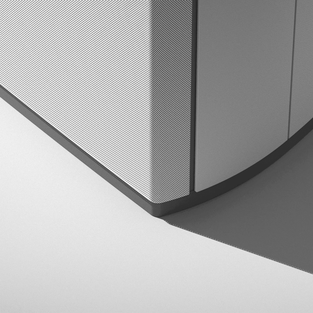 AF90H's architectural form emphasized